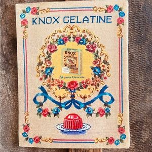 VTG WWII-ERA KNOX GELATINE COOKBOOK